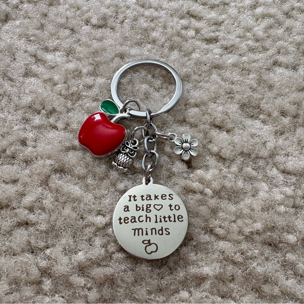 NWT Teacher Keychain